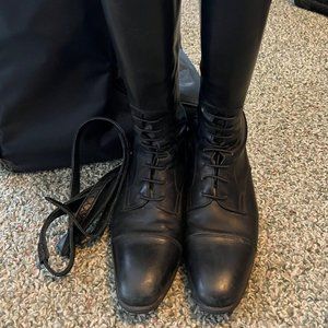 Celeris Diogo Boots w/ Custom Spur Straps & Luxury Boot Bag